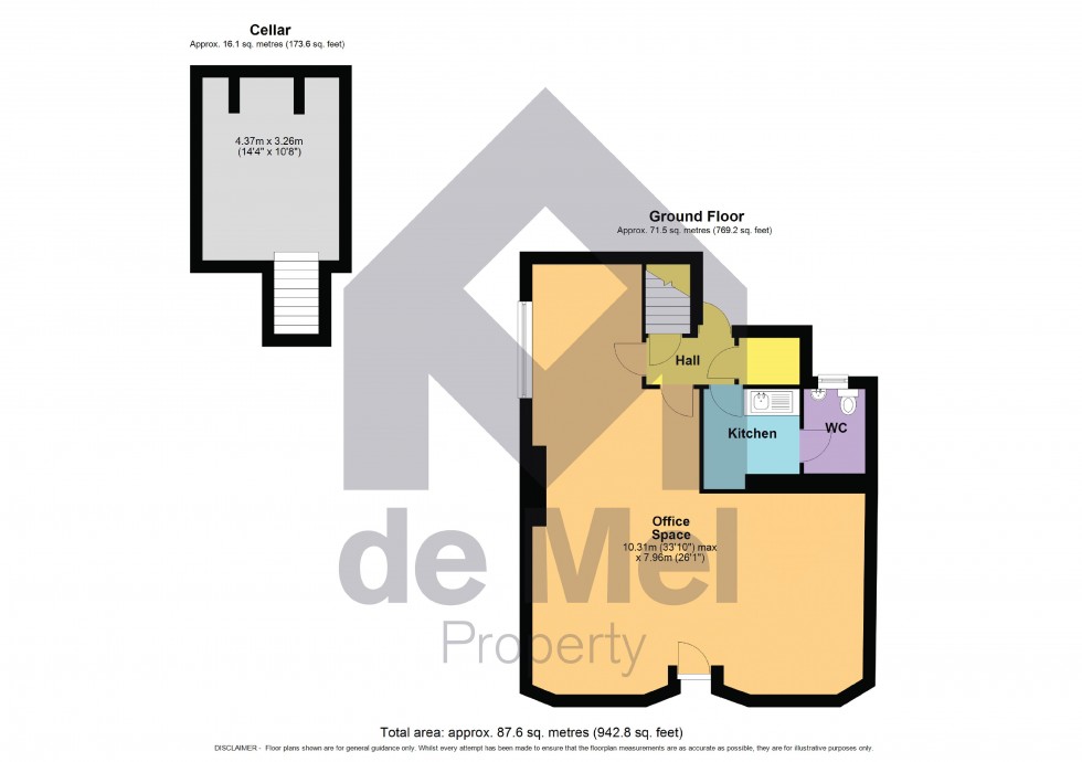 Floorplan for North Street, Winchcombe