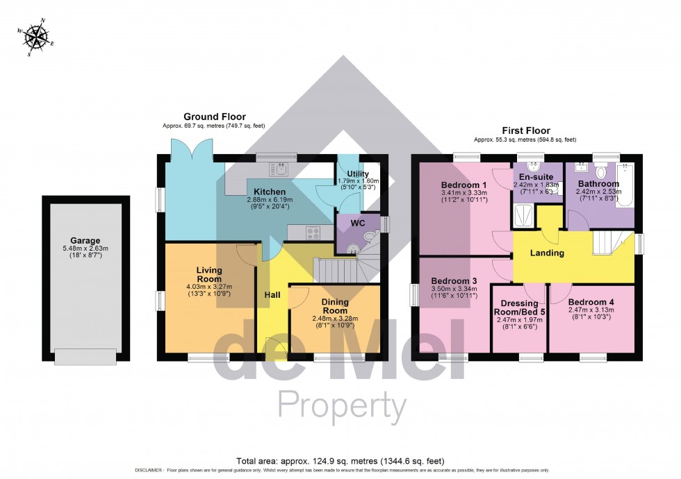 Floorplan for Sapphire Road, Bishops Cleeve, Cheltenham, GL52