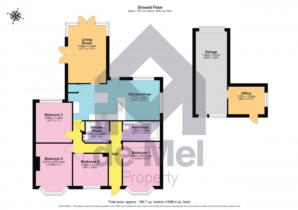 Floorplan for Kayte Lane, Bishops Cleeve