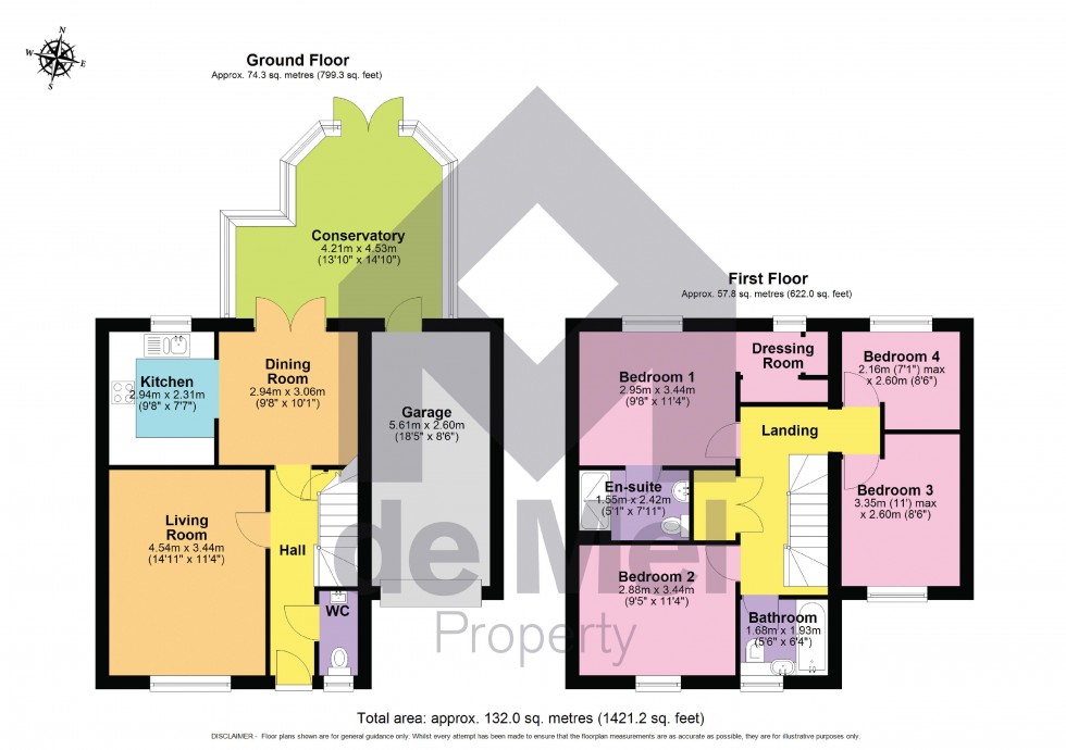 Floorplan for Knapps Crescent, Woodmancote