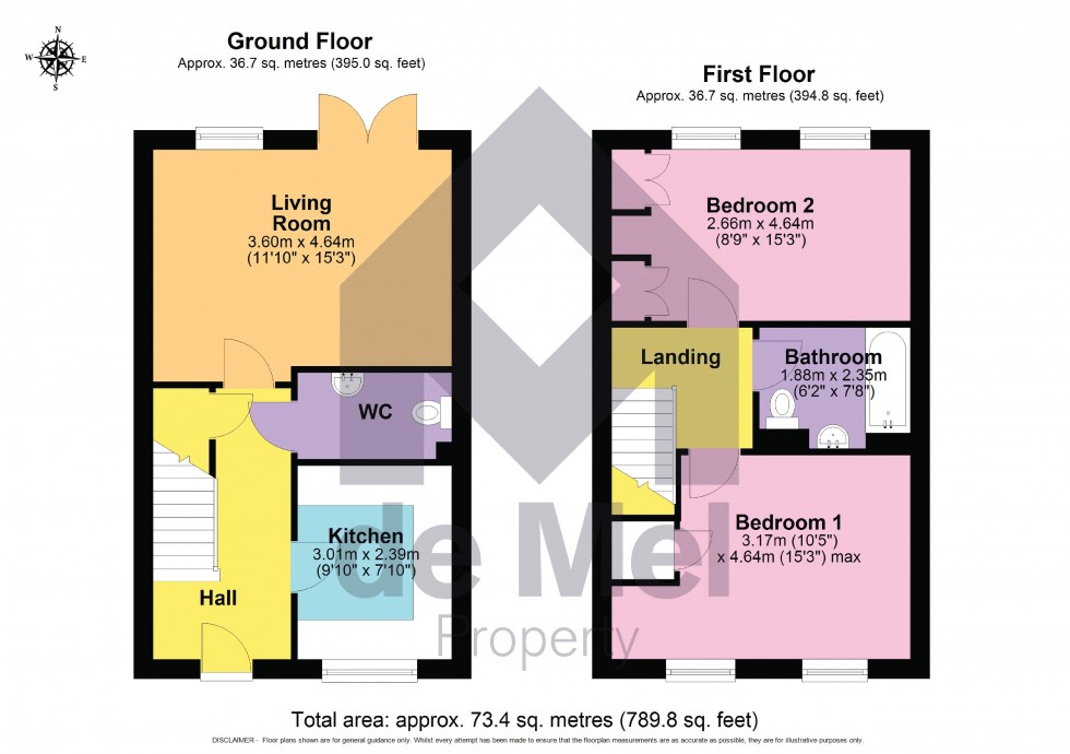 Floorplan for Symphony Road, Up-Hatherley, Cheltenham, GL51