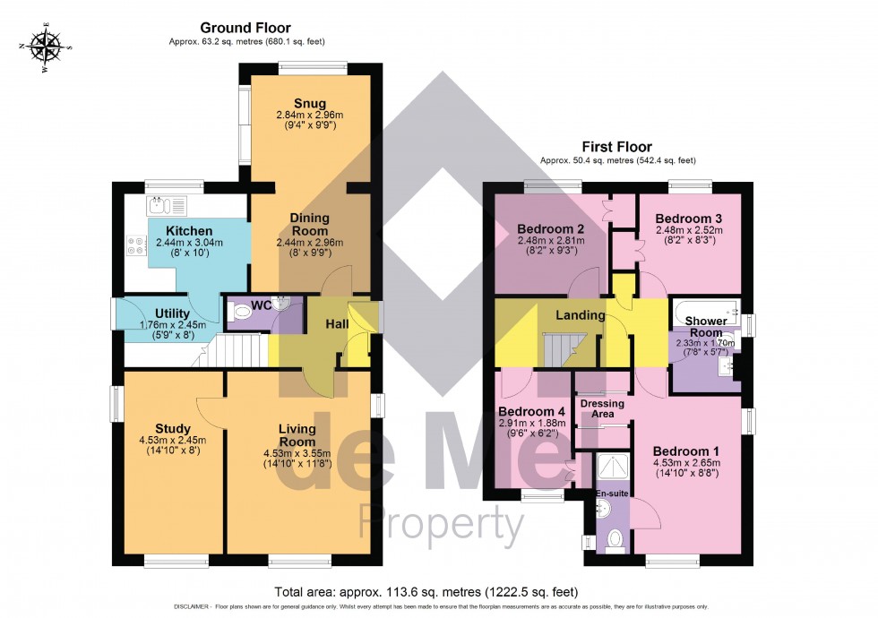 Floorplan for Haylea Road, Bishops Cleeve