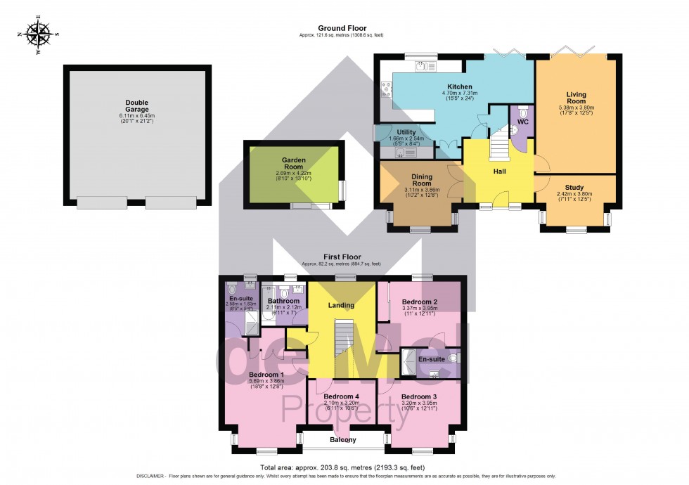 Floorplan for Birdlip Road, Cheltenham, Gloucestershire, GL52
