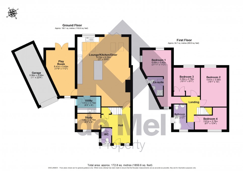 Floorplan for Vineries Close, Cheltenham