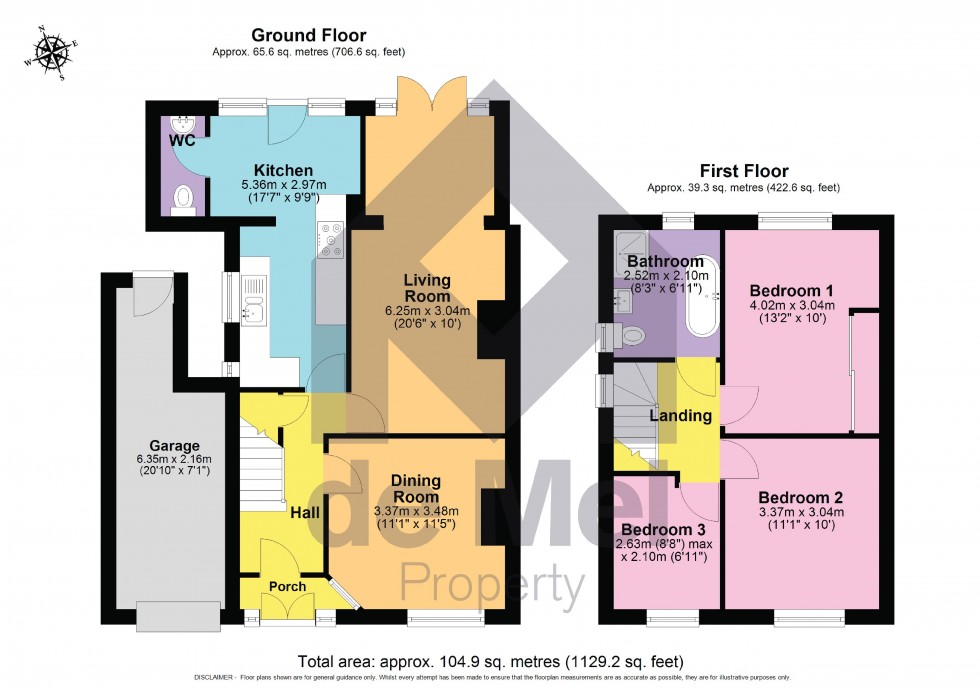 Floorplan for Hayes Road, Cheltenham