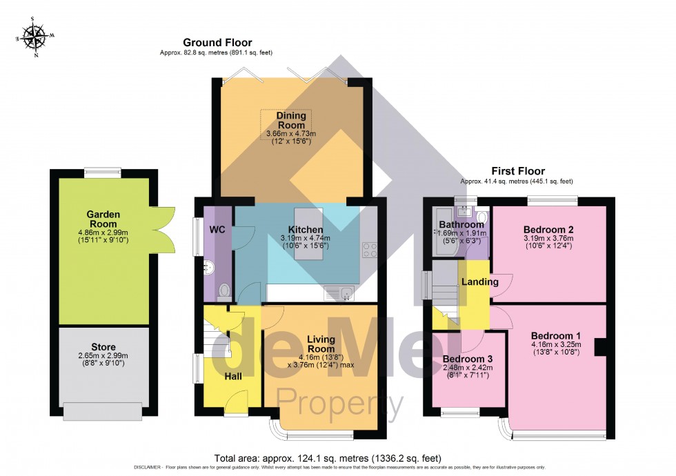Floorplan for South View Way, Prestbury, Cheltenham
