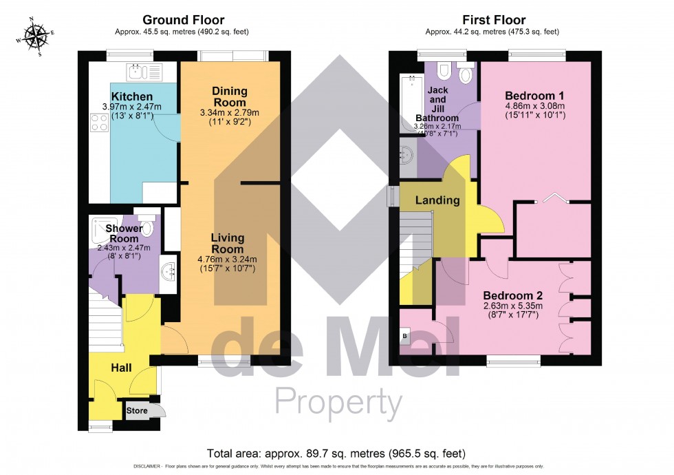 Floorplan for Gilders Paddock, Bishops Cleeve, Cheltenham, GL52