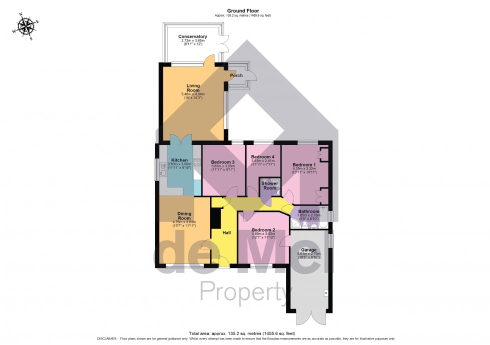 Floorplan for Becketts Lane, Greet