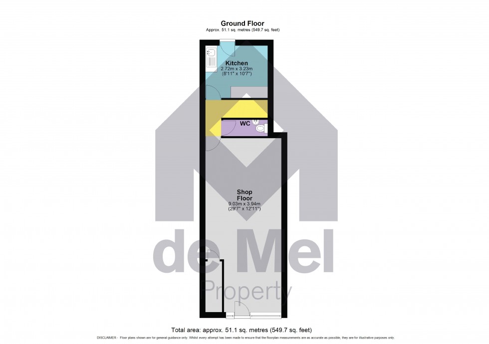 Floorplan for High Street, Winchcombe