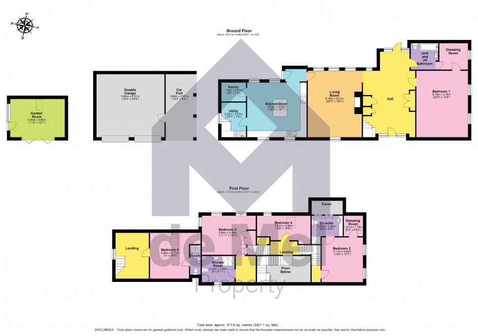 Floorplan for Millers Court, Dean Lane, Stoke Orchard