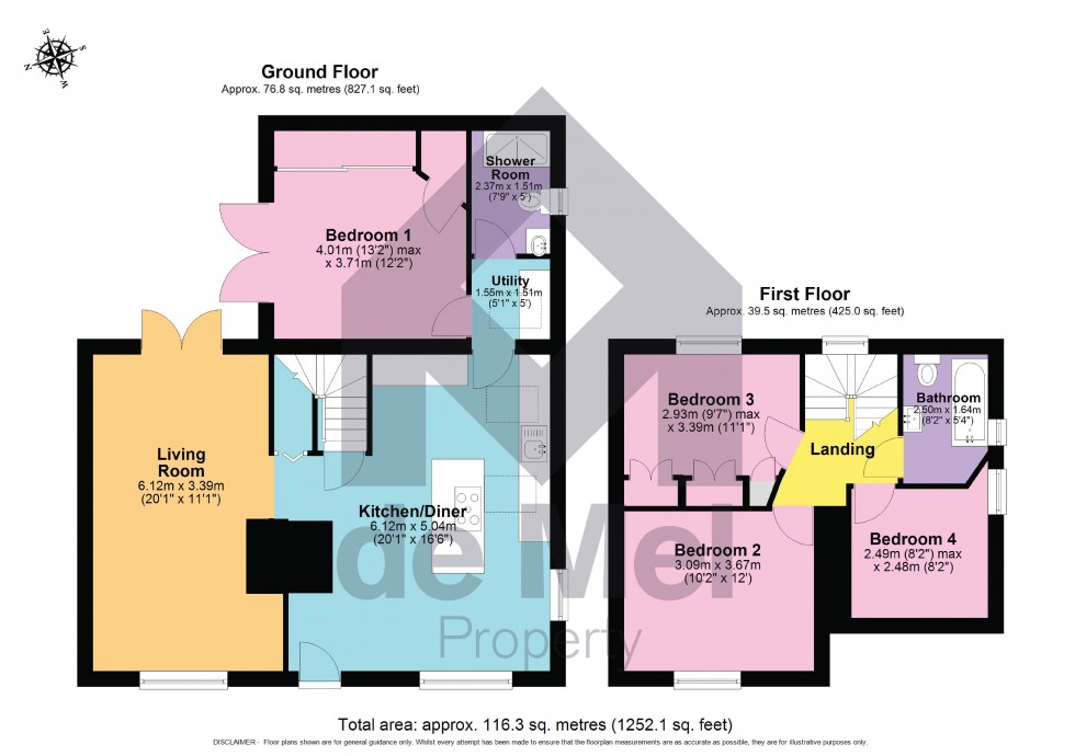 Floorplan for The Coates, Corndean Lane, Winchcombe, GL54