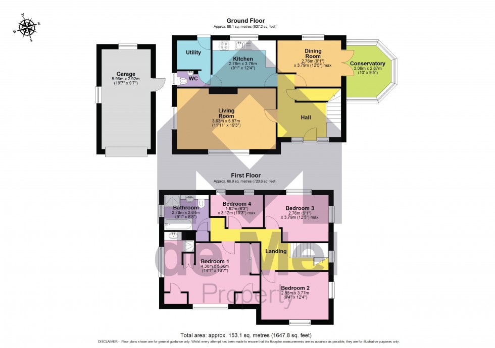Floorplan for Tobacco Close, Winchcombe