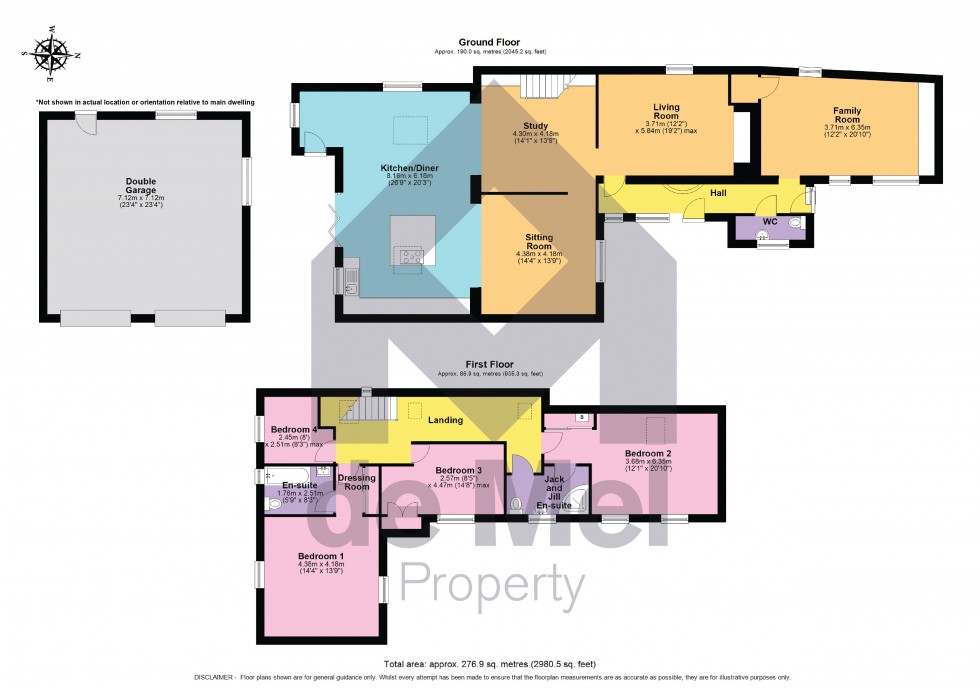 Floorplan for Littleworth, Winchcombe