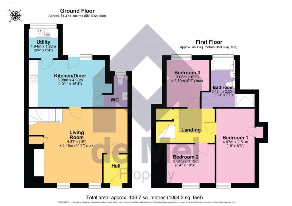Floorplan for North Street, Winchcombe