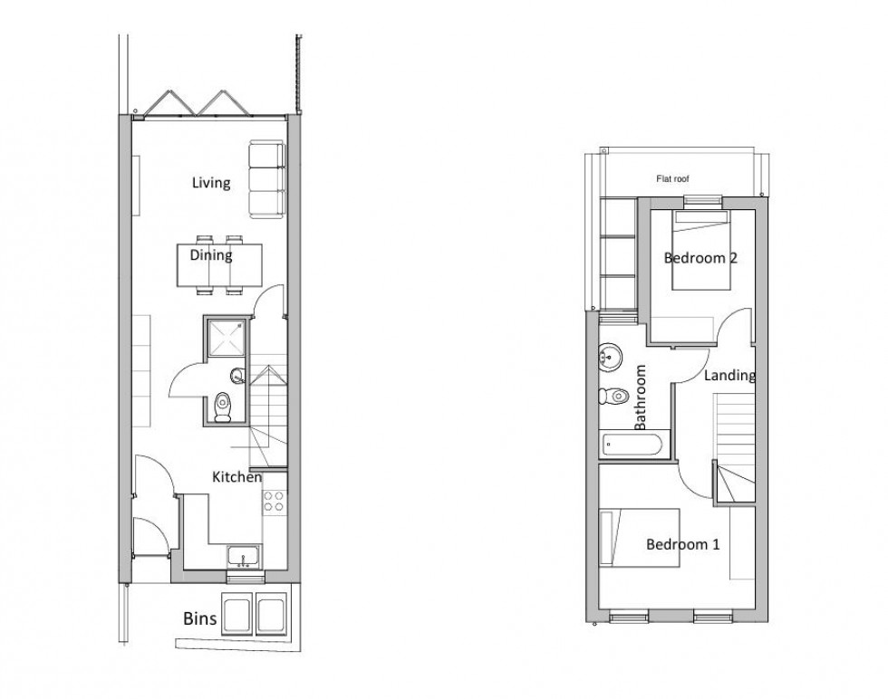 Floorplan for Plot at Albany Street, High Street, Gloucester, GL1 4SP