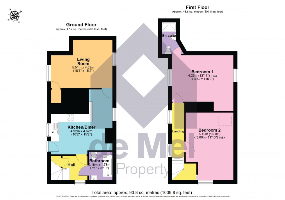 Floorplan for Bull Lane, Winchcombe