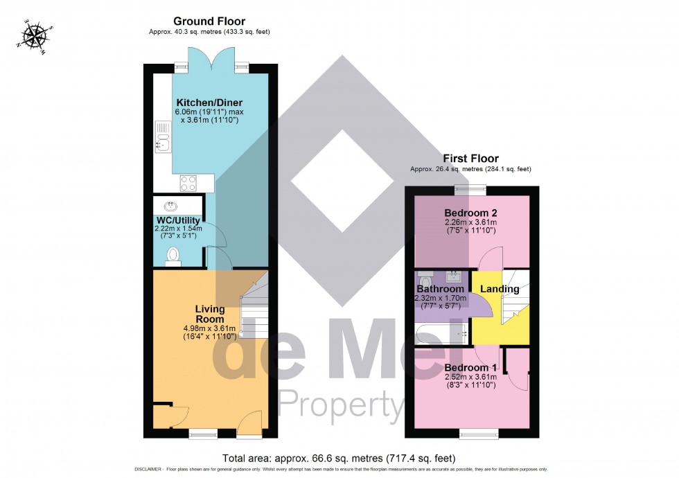 Floorplan for Townsend Street, Cheltenham