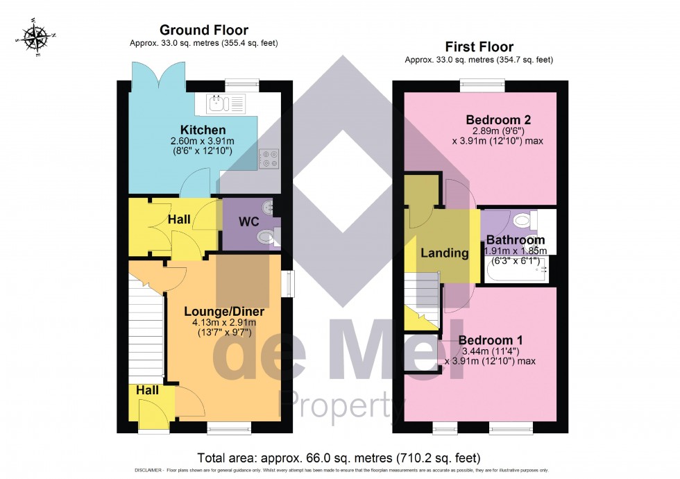 Floorplan for Amberoid Drive, Bishops Cleeve