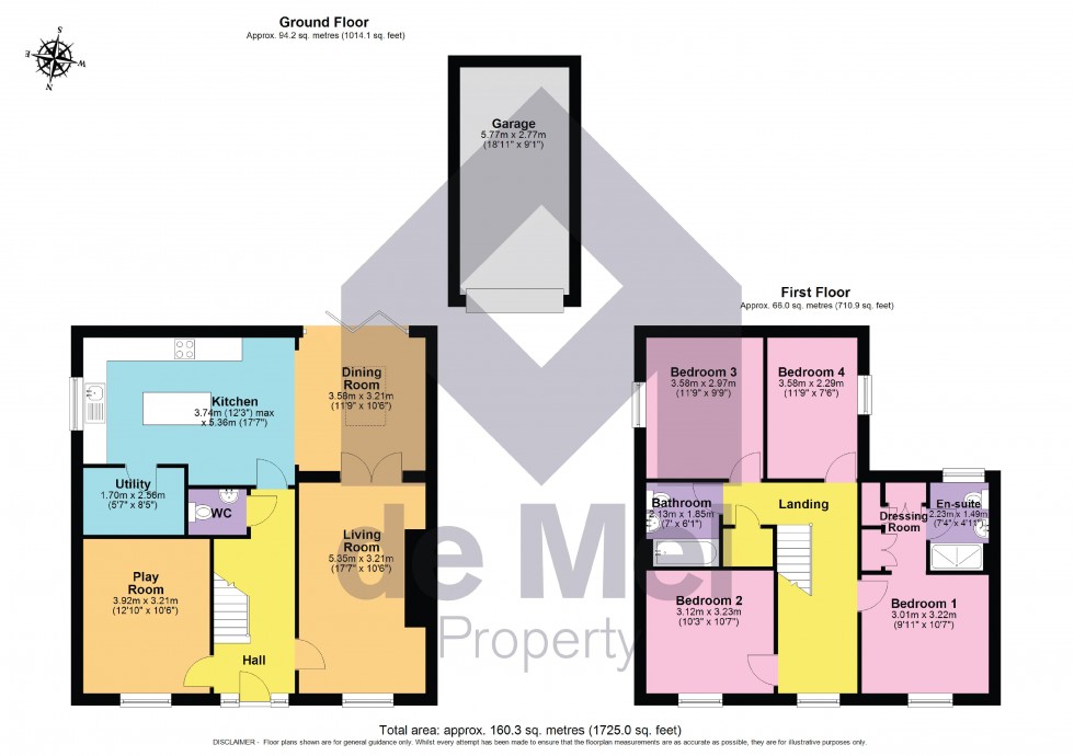 Floorplan for Porthill Close, Twigworth, Gloucestershire, GL