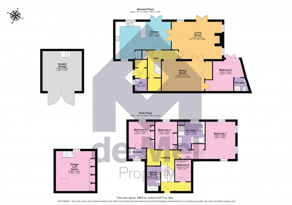 Floorplan for Coopers Hill, Gloucester, Gloucestershire, GL3