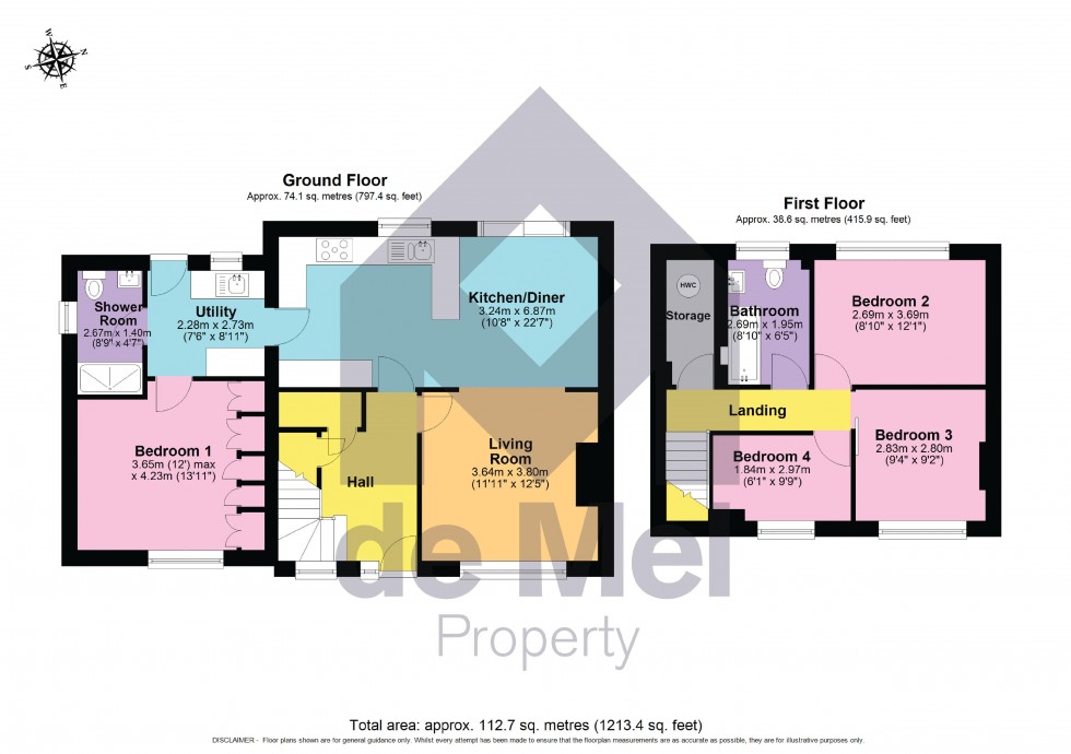 Floorplan for Market Lane, Greet