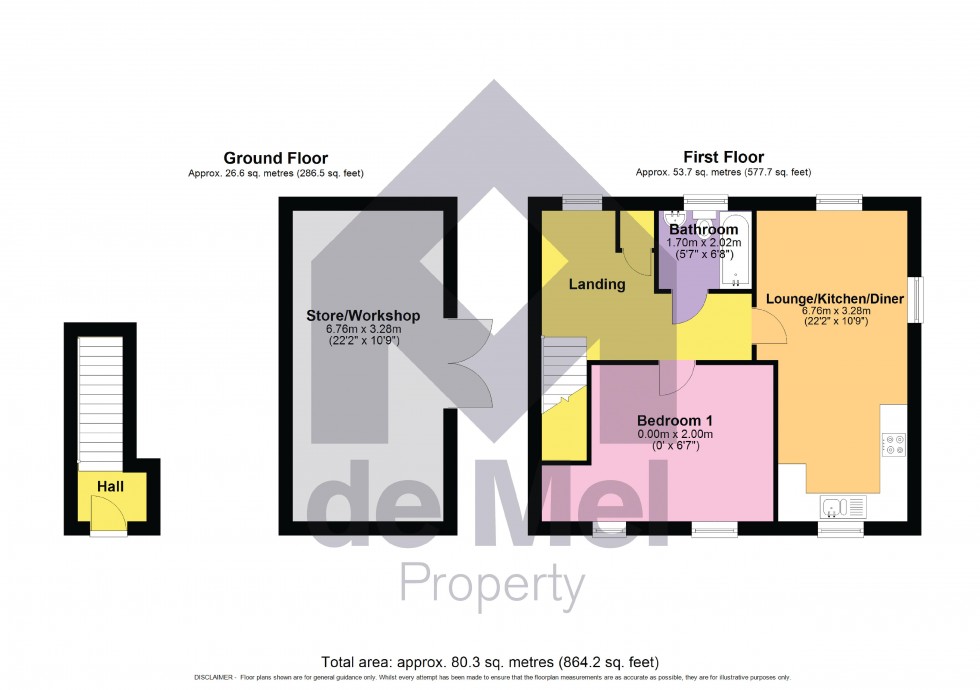 Floorplan for Windsor Road, Moreton-In-Marsh