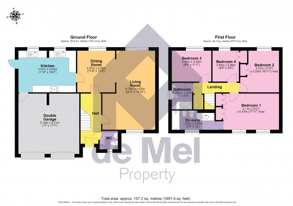 Floorplan for Chasely Crescent, Cheltenham