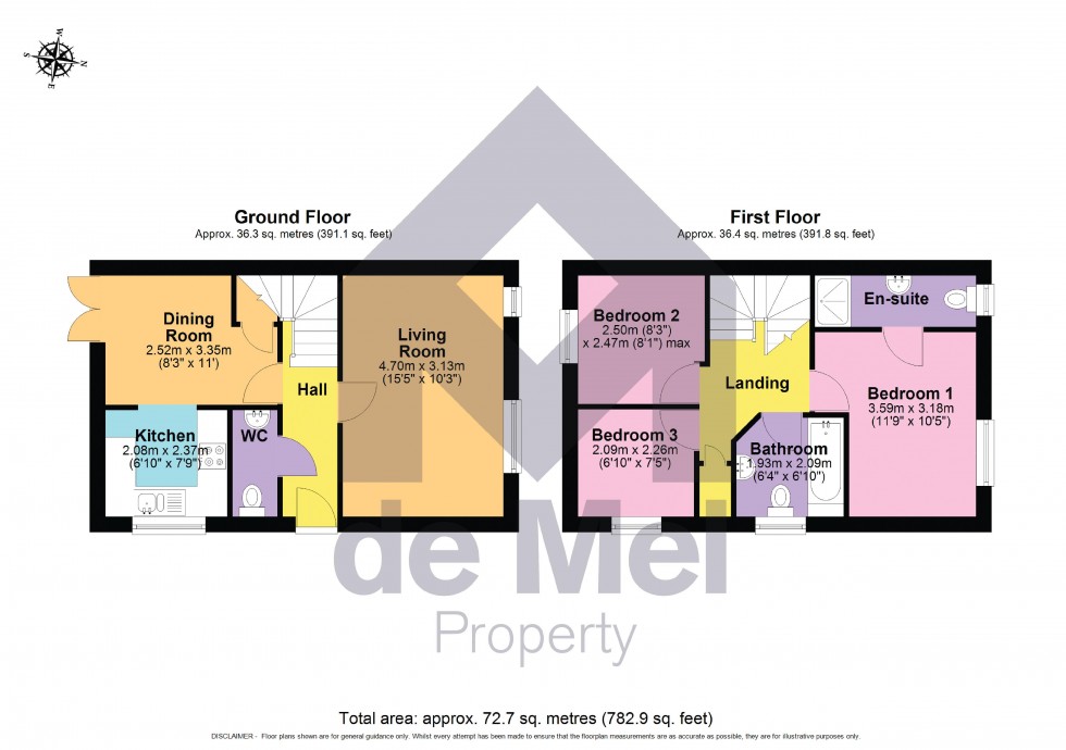Floorplan for Jennings Orchard, Woodmancote, Cheltenham