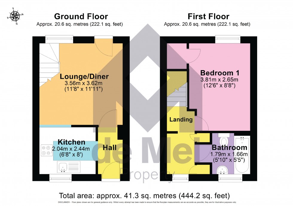 Floorplan for Middlehay Court, Bishops Cleeve