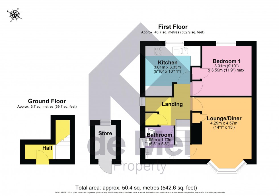 Floorplan for Lee Close, Cheltenham