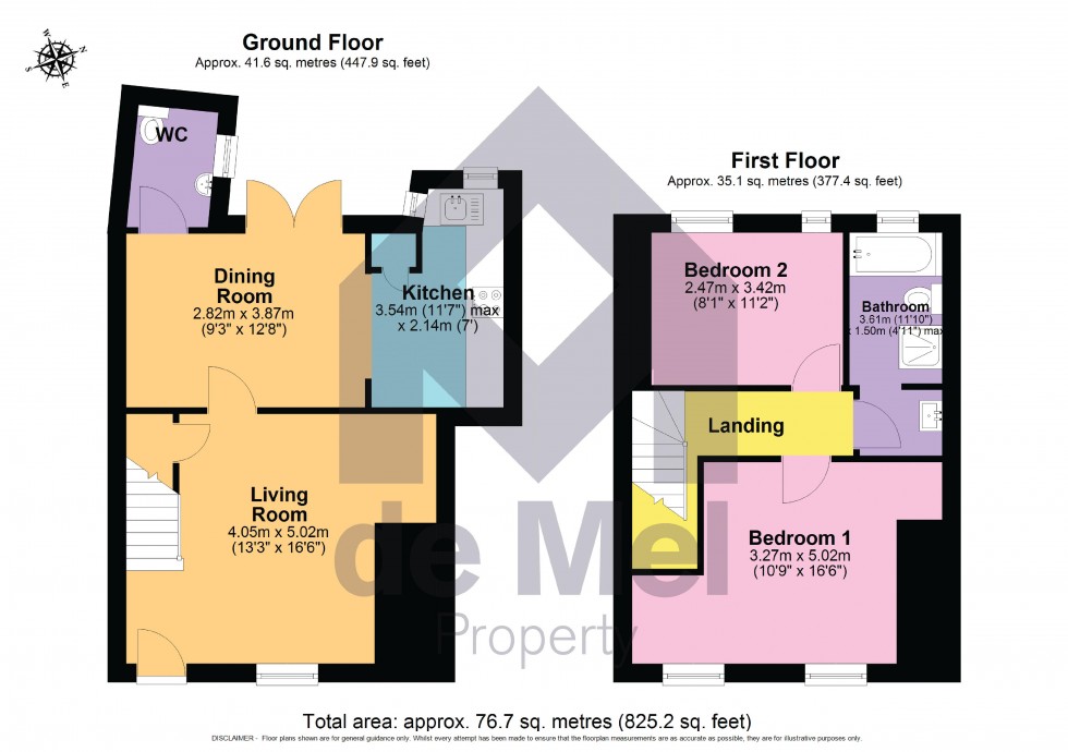 Floorplan for Hailes Street, Winchcombe