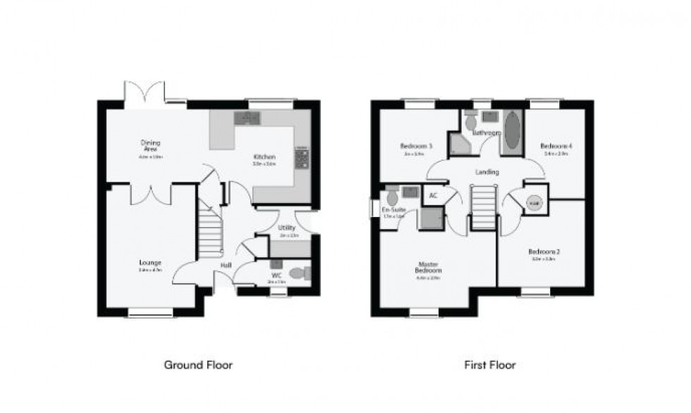 Floorplan for The Old Saw Mill, Gotherington Lane, Bishops Cleeve, Cheltenham, Gloucestershire, GL52