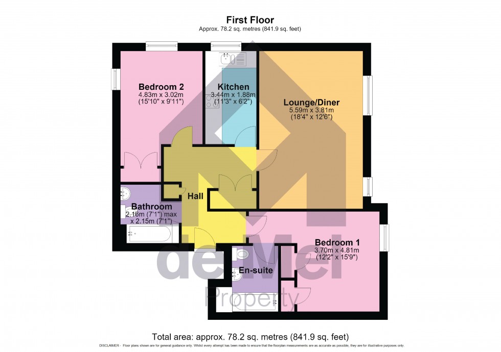 Floorplan for Eltham Lawns, Queens Road, Cheltenham