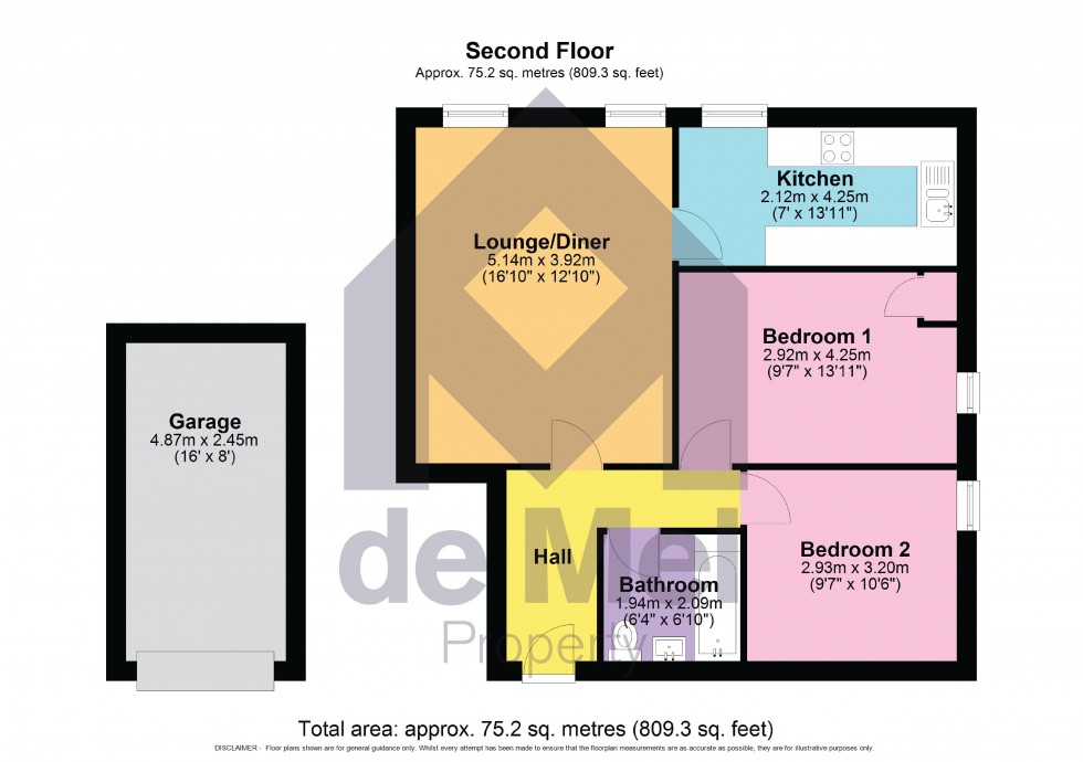Floorplan for Tresmere, Pittville Circus, Cheltenham, Gloucestershire, GL52
