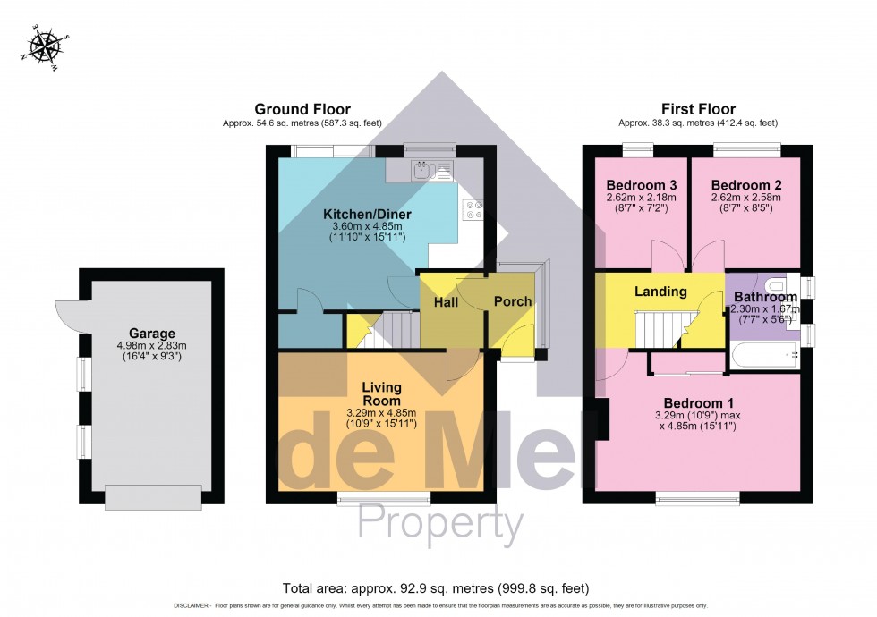 Floorplan for Henley Road, Cheltenham