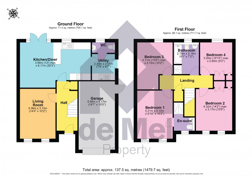 Floorplan for Fairmont Street, Bishops Cleeve