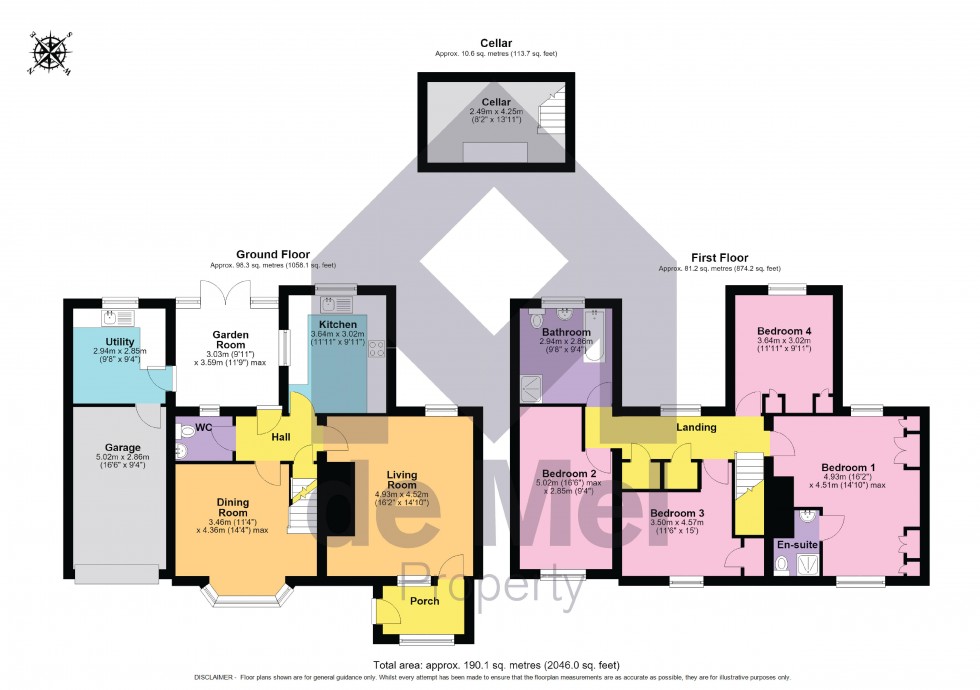 Floorplan for Main Street, Sedgeberrow